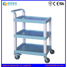 Hochwertige China ABS Notfallgebrauch Krankenhaus Cart Save / Trolley Preis